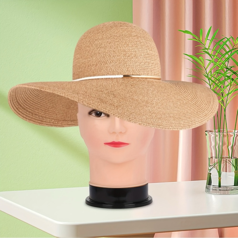 Professional Realistic Mannequin Head with Makeup - Jewelry & Wig Display - Picture 7 of 10